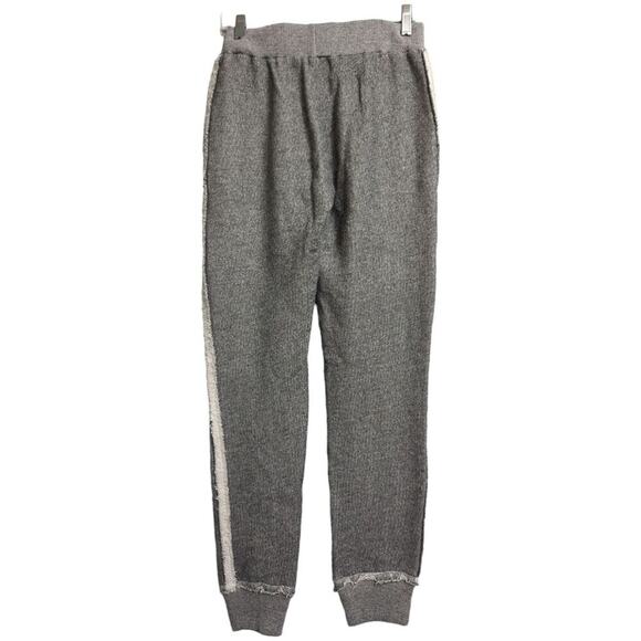 Nation Ltd Gray Side Stripe Elastic Waist Ankle Sweatpants Small (Est.) - Picture 5 of 7